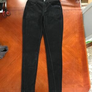 Black Corduroy Leggings
